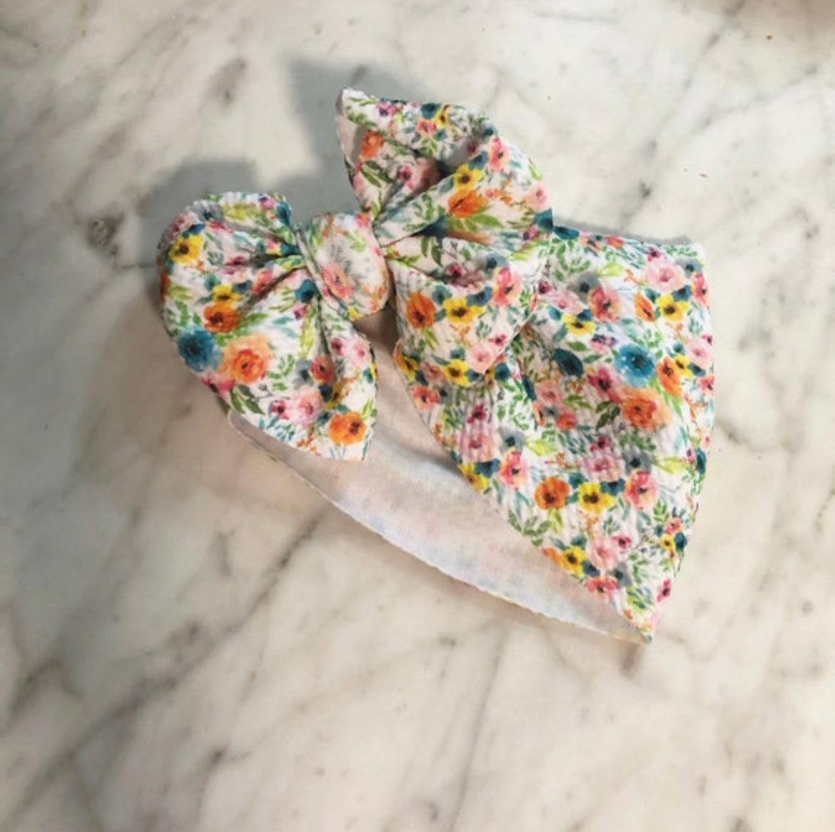 Mini colorful Floral Bow