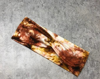 Earth Tie Dye Headband
