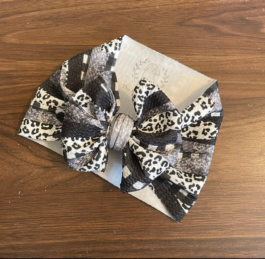 Leopard Brush Bow