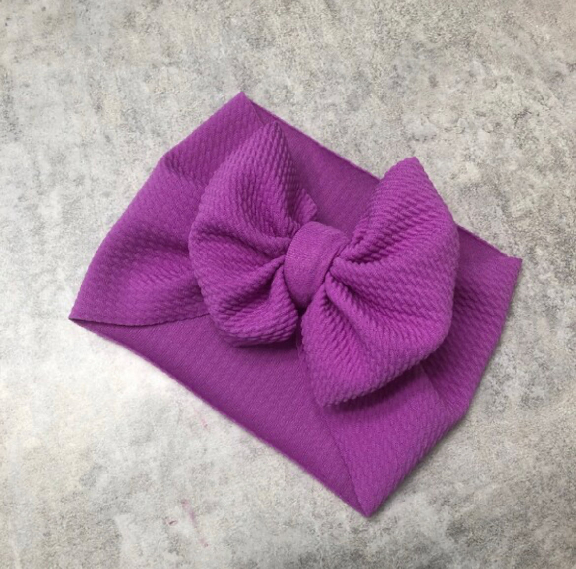 Neon Purple Bow