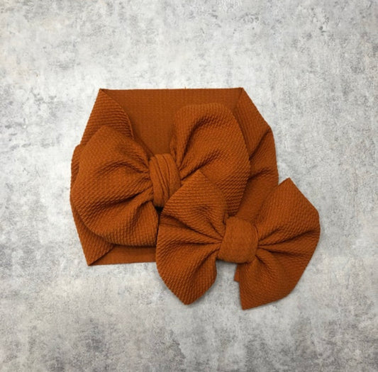 Burnt Orange Bow