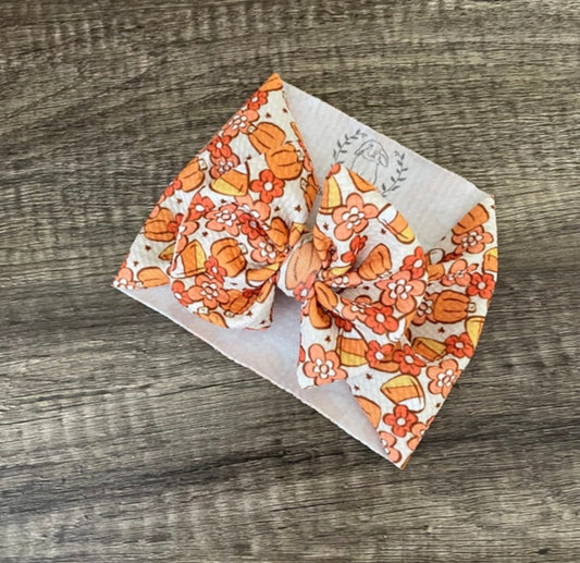 Candy Corn Bow