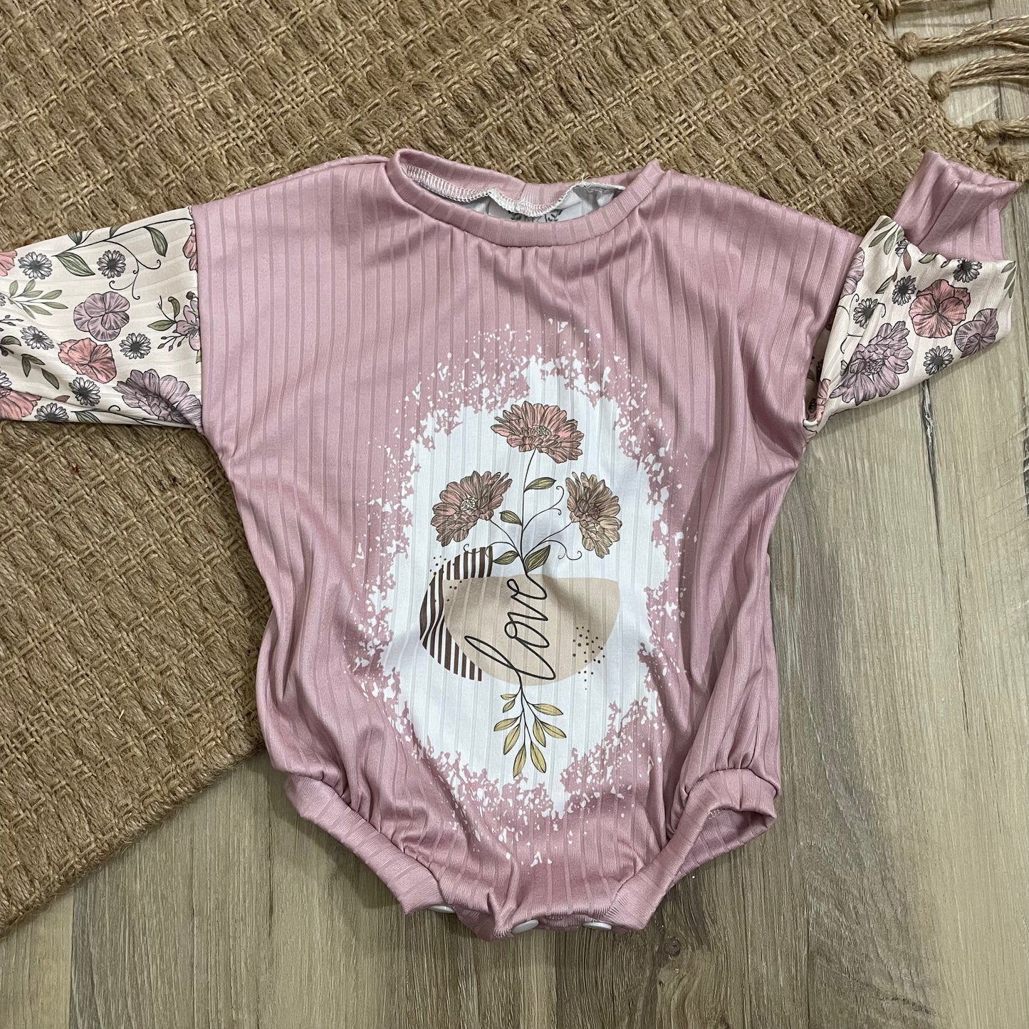 Floral Boho Love Romper