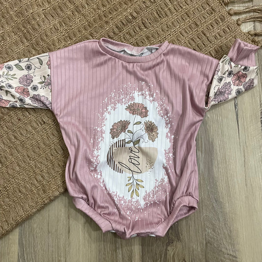 Floral Boho Love Romper