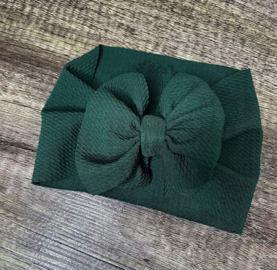 Hunter Green Bow