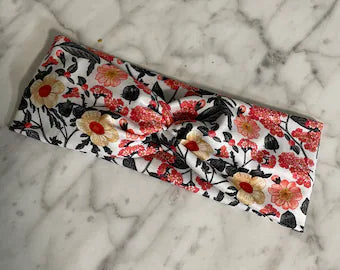 Vintage Floral Headband