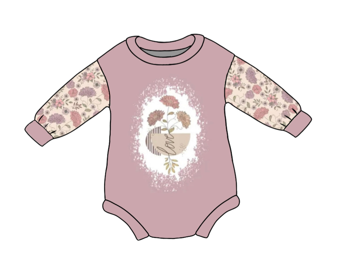 Floral Boho Love Romper