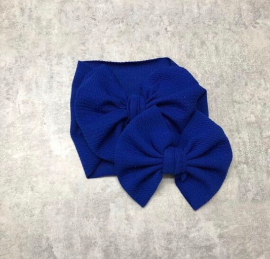 Royal Blue Bow