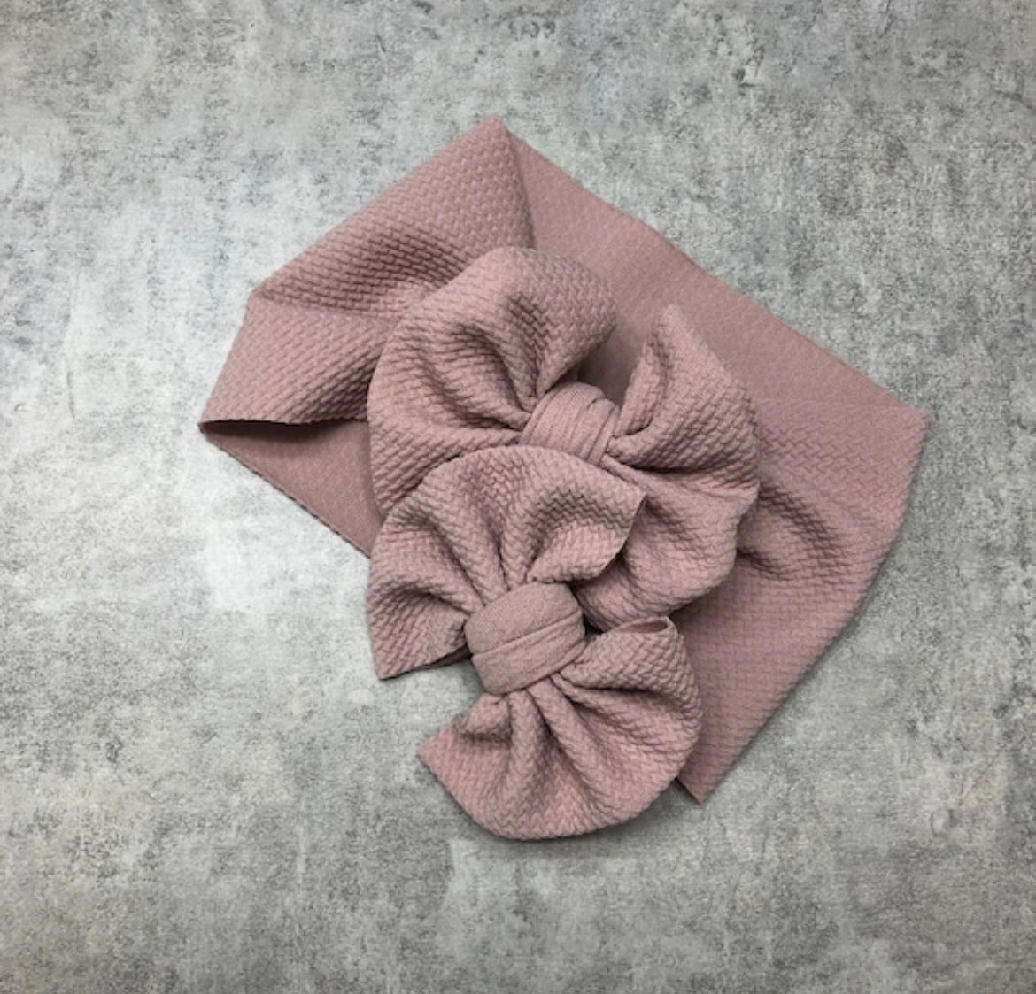 Dusty Rose Bow