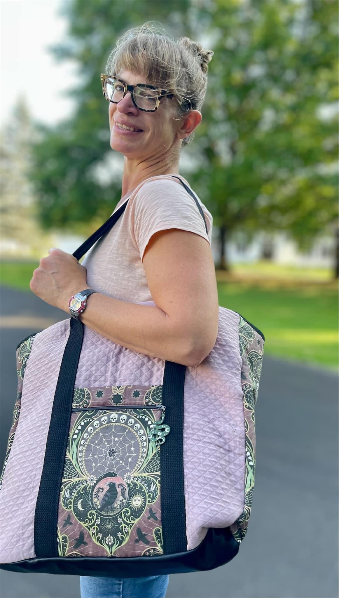 Tote-ally Full Quilted Tote Bag