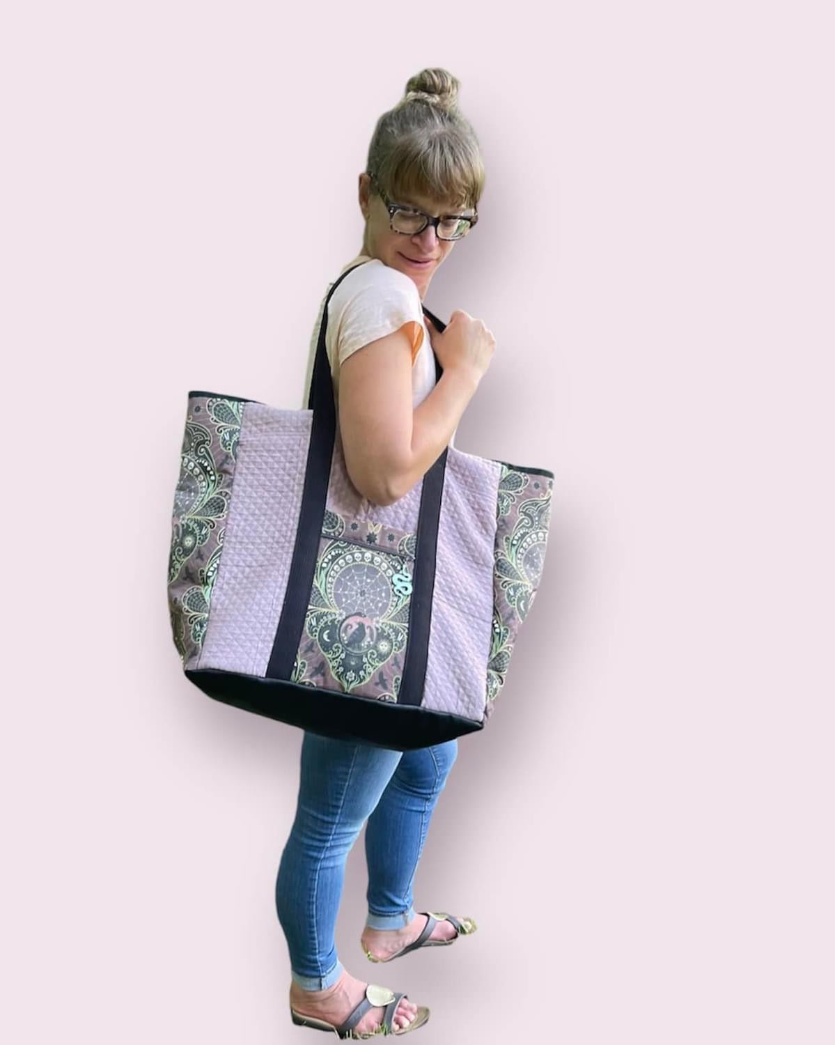 Tote-ally Full Quilted Tote Bag