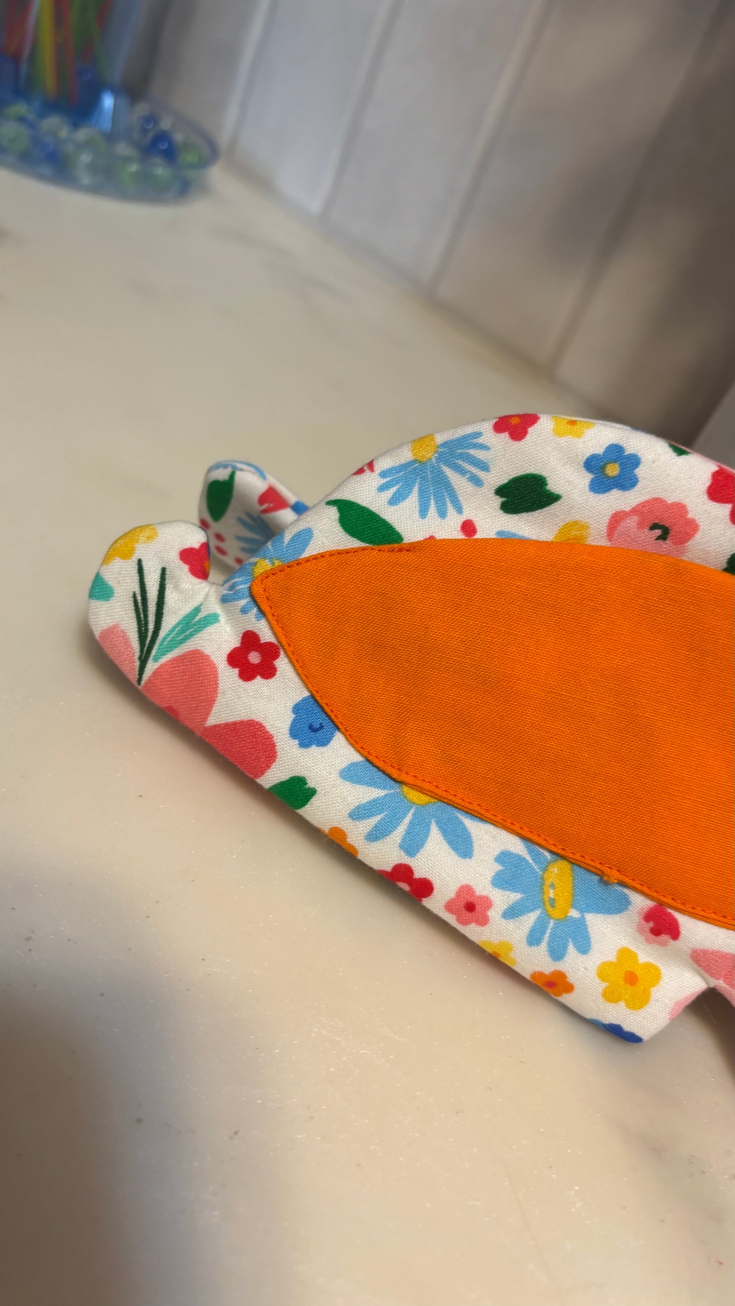 The Hop Pad- Bunny Hot pad and placemat