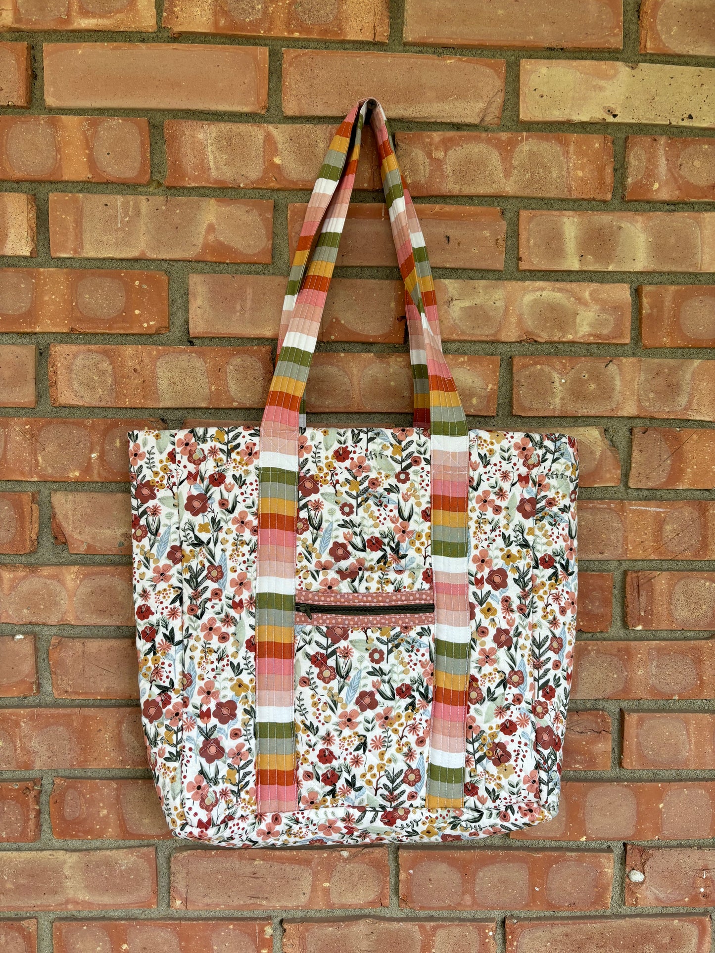 Tote-ally Full Quilted Tote Bag