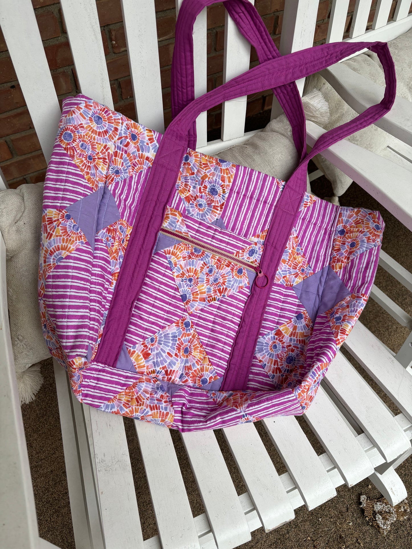 Tote-ally Full Quilted Tote Bag