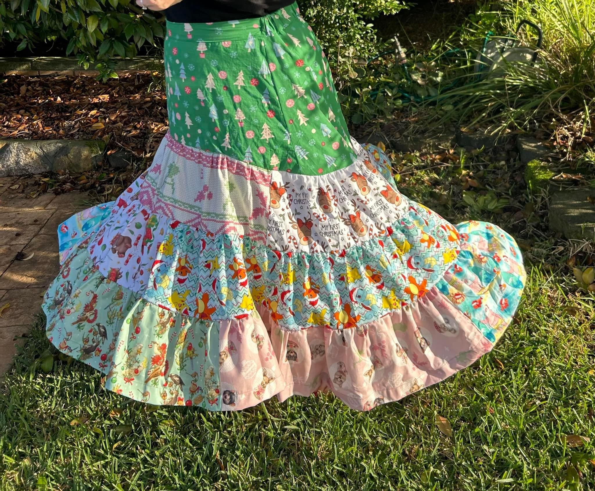 Gypsy tiered skirt pattern hotsell