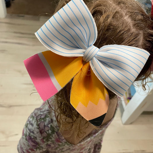 Pencil and Paper Bow