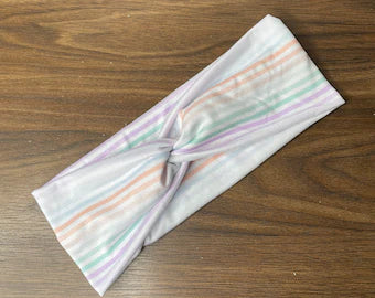 Pastel Stripe Headband