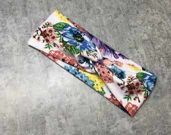 Colorful Floral Headband