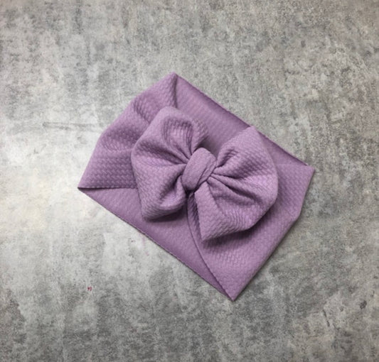 Lavender Purple Bow